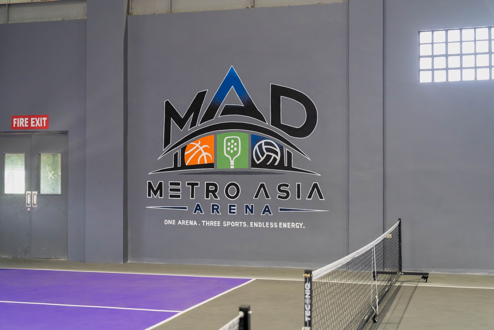 Courts at MetroAsia Sports Center